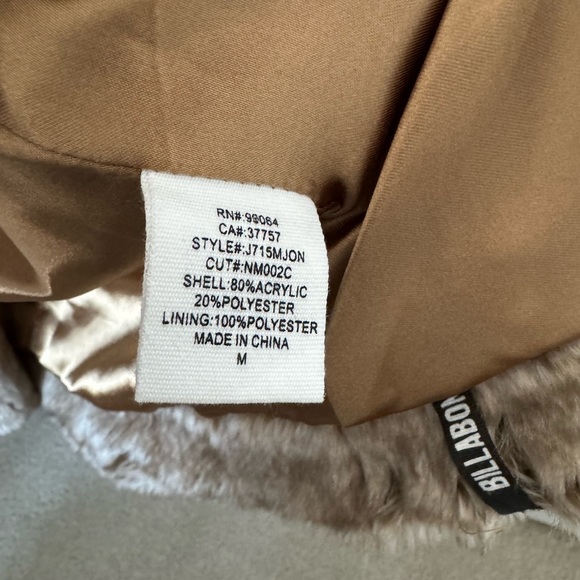 Billabong Faux Fur Coat - Picture 5 of 5